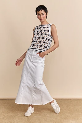 Haut en crochet