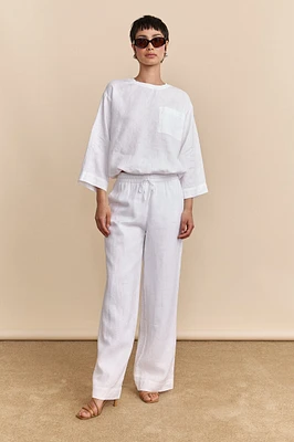 Pantalon en lin