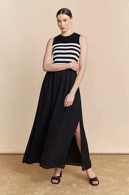 Robe maxi sans manches