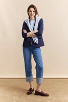 Stretch fitted blazer