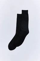 Chaussettes micro pois