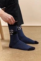 Chaussettes ludiques à rayures