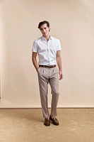 Chemise dos jersey ajustée