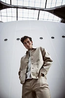 Textured overshirt