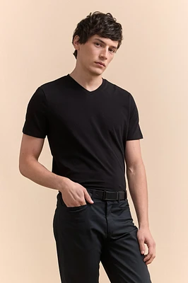 T-shirt essentiel col V