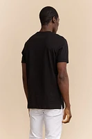 T-shirt en jersey mercerisé