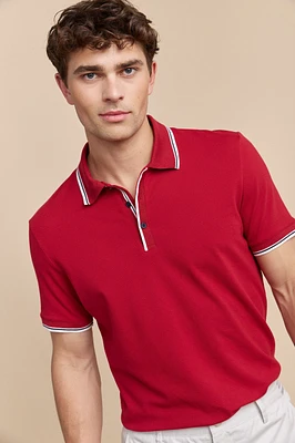Polo style nautique