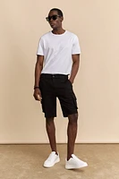 Cargo shorts with pockets