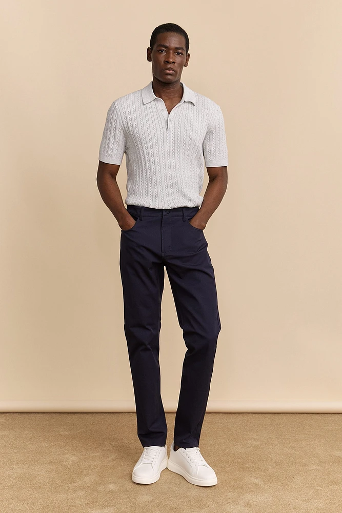 Five pockets slim pant