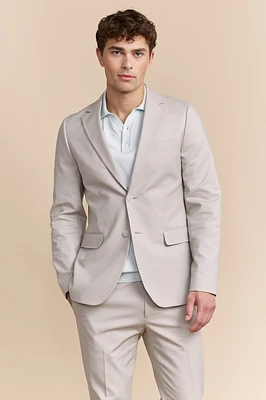 Veston uni extra-ajusté