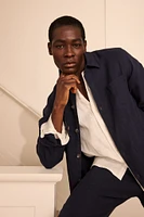 Linen overshirt