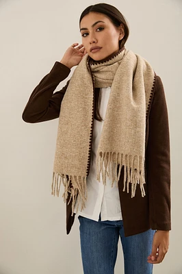 Scarf With Fringes