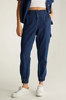 Pantalon cargo en tencel