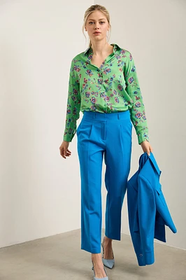 Pantalon taille haute