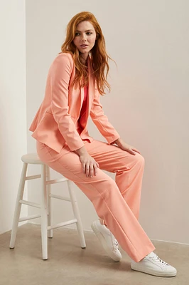 Pantalon jambe large de style marin
