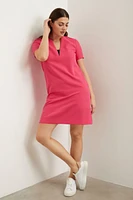 Robe ligne à manches courtes