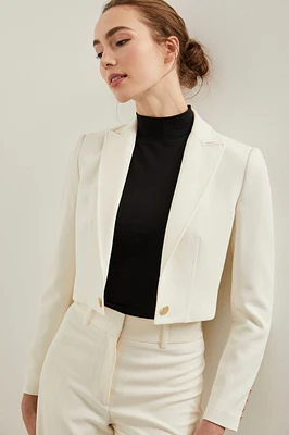 Cropped blazer