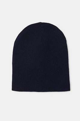 Knitted two tone hat