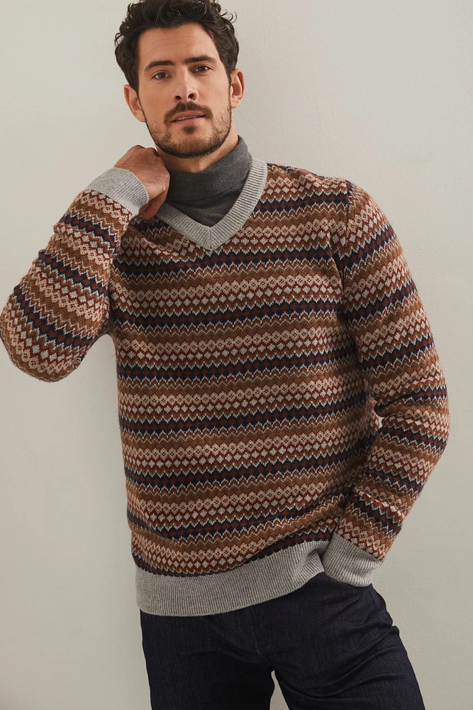 Fair isle sweater