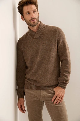 Small Shawl Collar Sweater