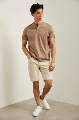 Shorts Bermuda 5 poches en twill