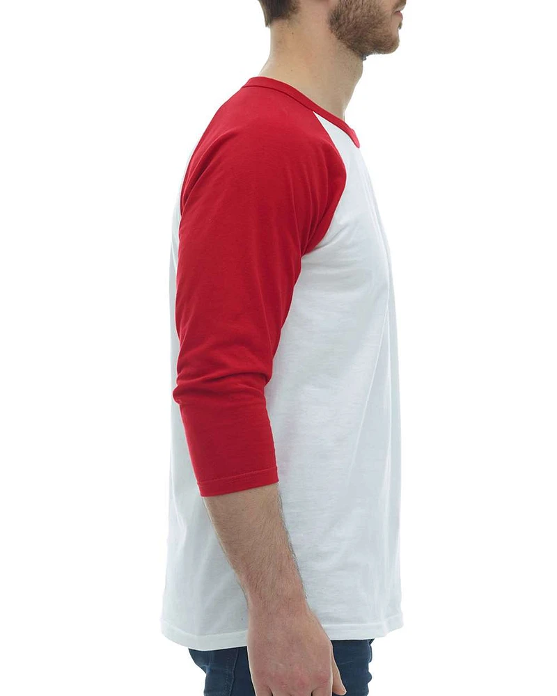 T-Shirt de baseball à manches trois-quarts | Time