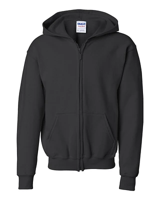 Youth Full Zip Hooded Sweatshirt | T-Shirt Time