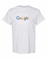 I DONT NEED GOOGLE MY HUSBAND KNOWS EVERYTHING | T-Shirt Time