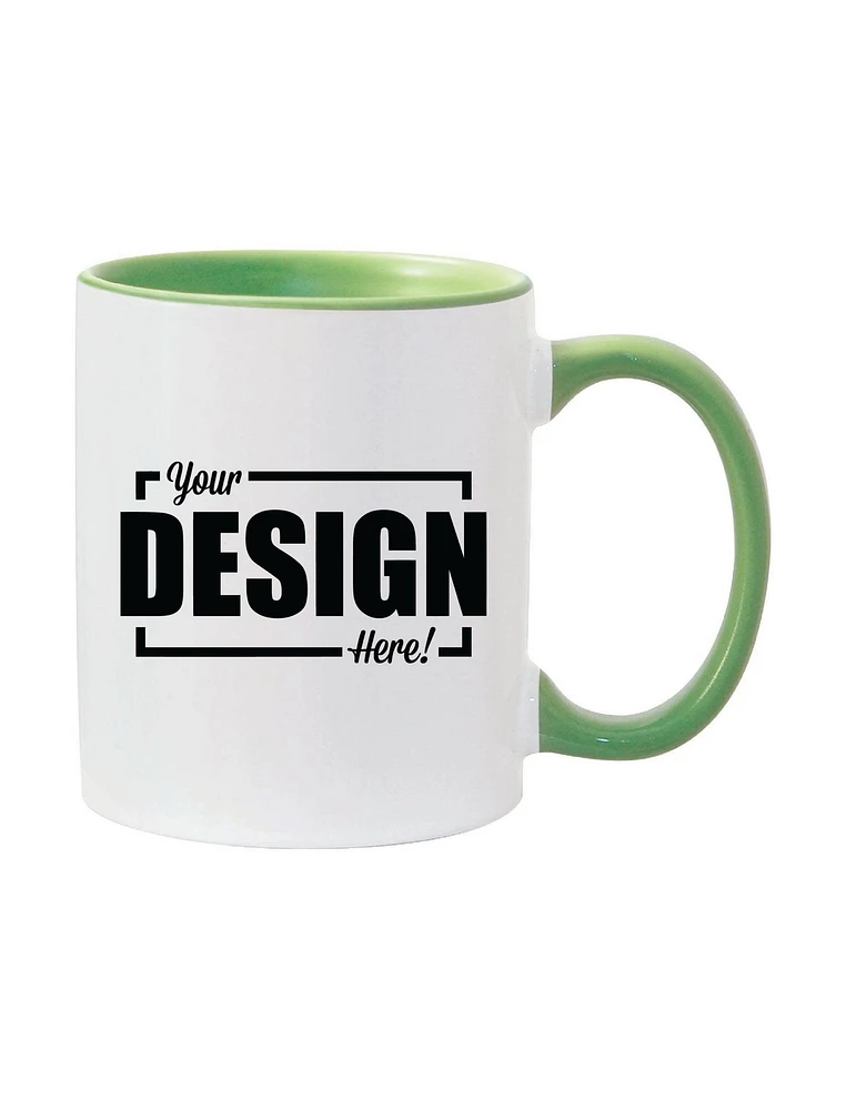 MUG avec anse et intérieur colorés | T-Shirt Time