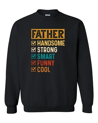 FATHER HANDSOME, STRONG, SMART | T-Shirt Time