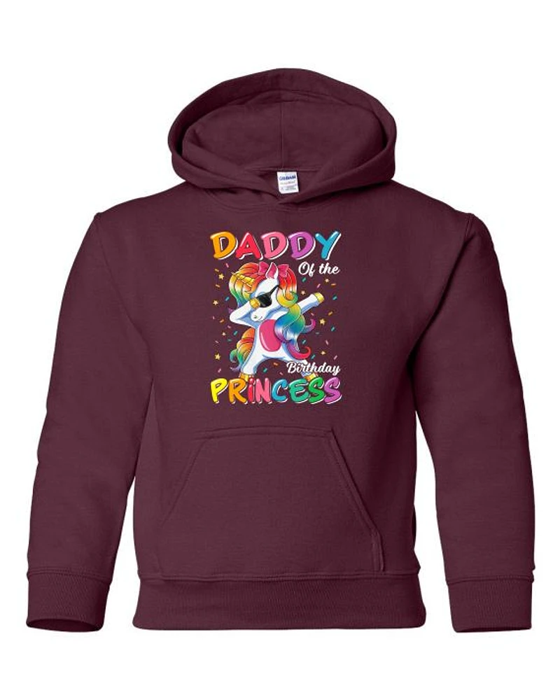 DADDY'S PRINCESS - Youth Hooded Sweatshirt (Unisex)