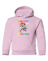 DADDY'S PRINCESS - Youth Hooded Sweatshirt (Unisex)
