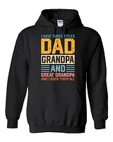 THREE TITLES, DAD, GRANDPA AND GREAT GRANDPA | T-Shirt Time