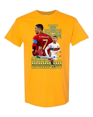 PORTUGAL SOCCER  - T-Shirt Col Rond Pour Adultes | Time