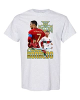 PORTUGAL SOCCER  - T-Shirt Col Rond Pour Adultes | Time