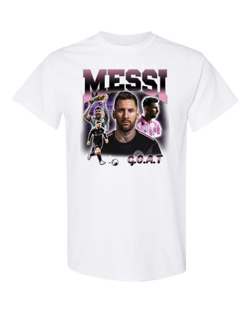 MESSI SOCCER - T-Shirt Col Rond Pour Adultes | Time