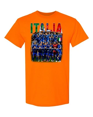 ITALY SOCCER  - T-Shirt Col Rond Pour Adultes | Time