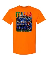 ITALY SOCCER  - T-Shirt Col Rond Pour Adultes | Time