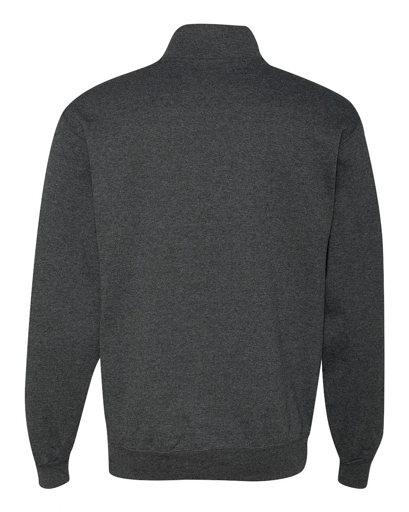 JERZEES Nublend® Cadet Collar Quarter-Zip Sweatshirt | T-Shirt Time