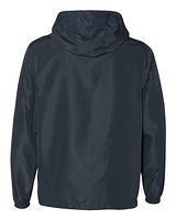 Veste coupe-vent légère entièrement zippée de Independent Trading Co. | T-Shirt Time