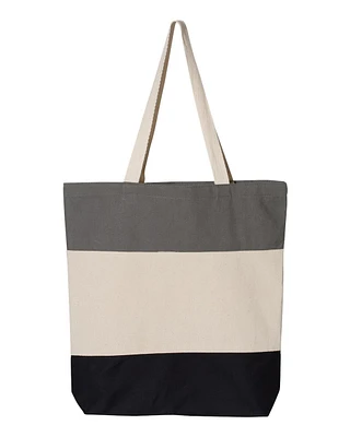 Sac fourre-tout tricolore Q-Tees 11 L | T-Shirt Time