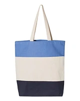 Sac fourre-tout tricolore Q-Tees 11 L | T-Shirt Time