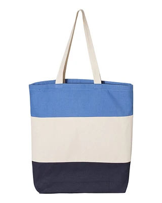 Sac fourre-tout tricolore Q-Tees 11 L | T-Shirt Time