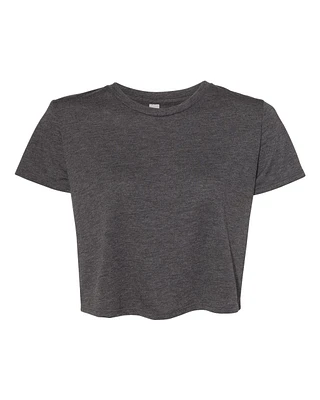 BELLA + CANVAS Women’s Flowy Crop Tee | T-Shirt Time