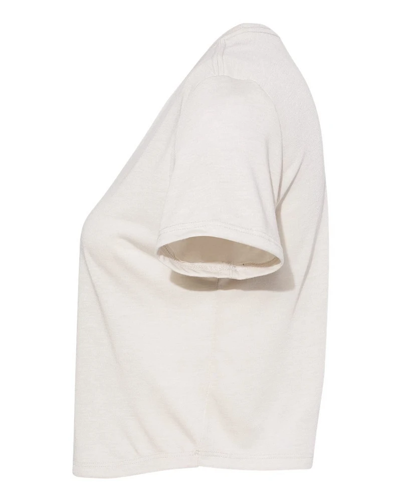 BELLA + CANVAS Women’s Flowy Crop Tee | T-Shirt Time
