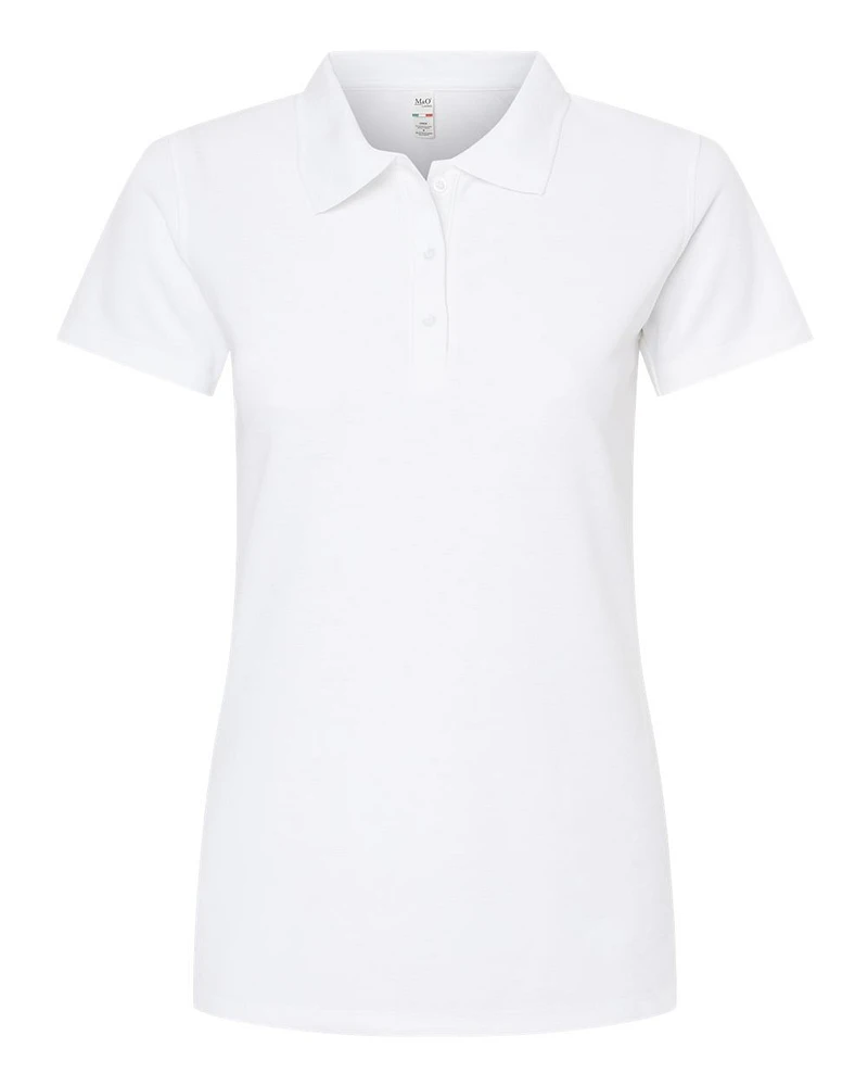 M&O Women's Soft Touch Polo | T-Shirt Time