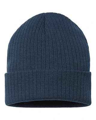 Atlantis Headwear Sustainable Rib Cuffed Beanie | T-Shirt Time