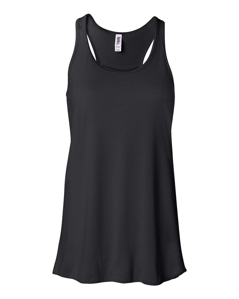 BELLA + CANVAS Women's Flowy Racerback Tank | T-Shirt Time