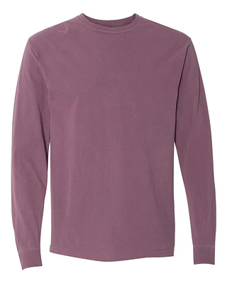 Comfort Colors Garment-Dyed Heavyweight Long Sleeve T-Shirt | Time