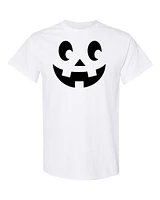 T-shirt CITROUILLE HALLOWEEN adulte LOGO NOIR - col rond